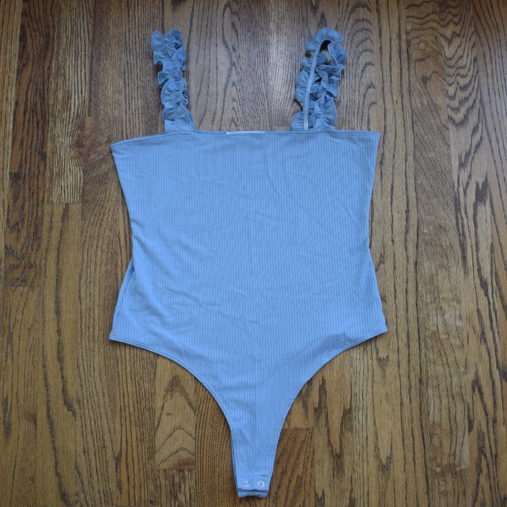 Double Zero Blue Bodysuit - size L